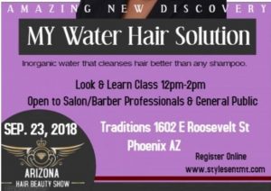 My Water Hair Solutions Look and Learn Class
